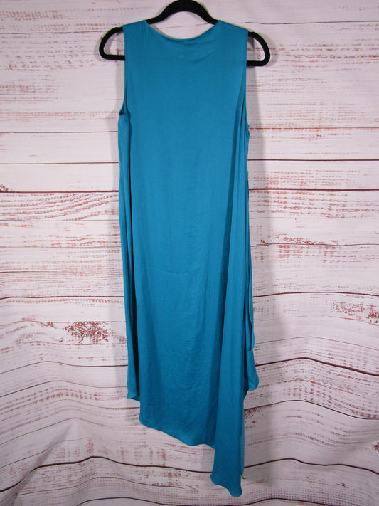 BCBG Maxazria Avery Women's Cyan Blue Dress Size S