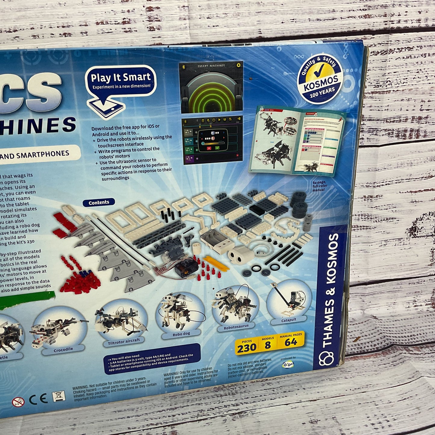 NEW SEALED Thames & Kosmos Stem Experiment Kit Robotics Smart Machines