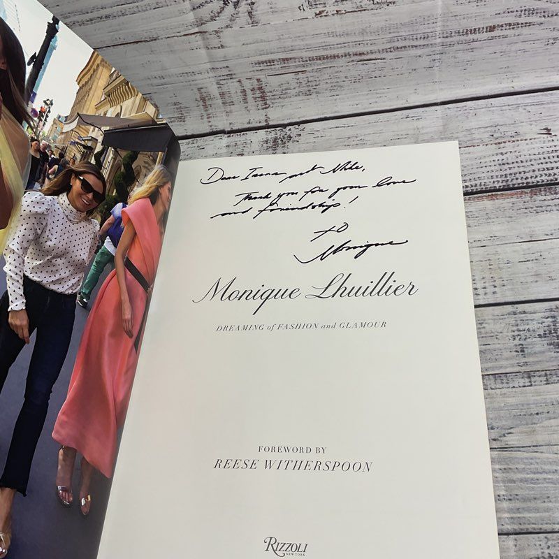 Monique Lhuillier: Dreaming Of Fashion And Glamour Rizzoli Hardcover SIGNED