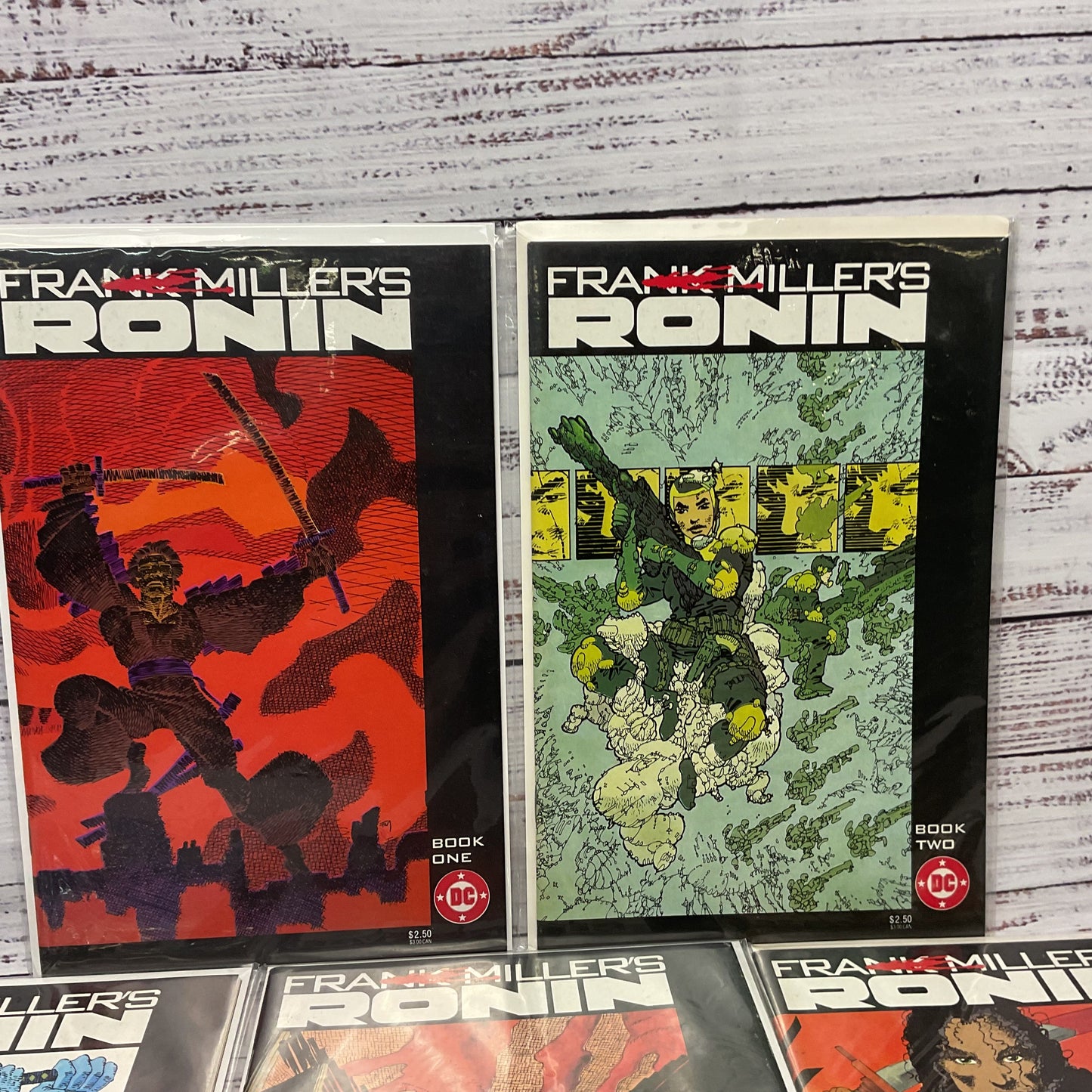 Ronin Frank Miller #1-5 Comic Book 1983