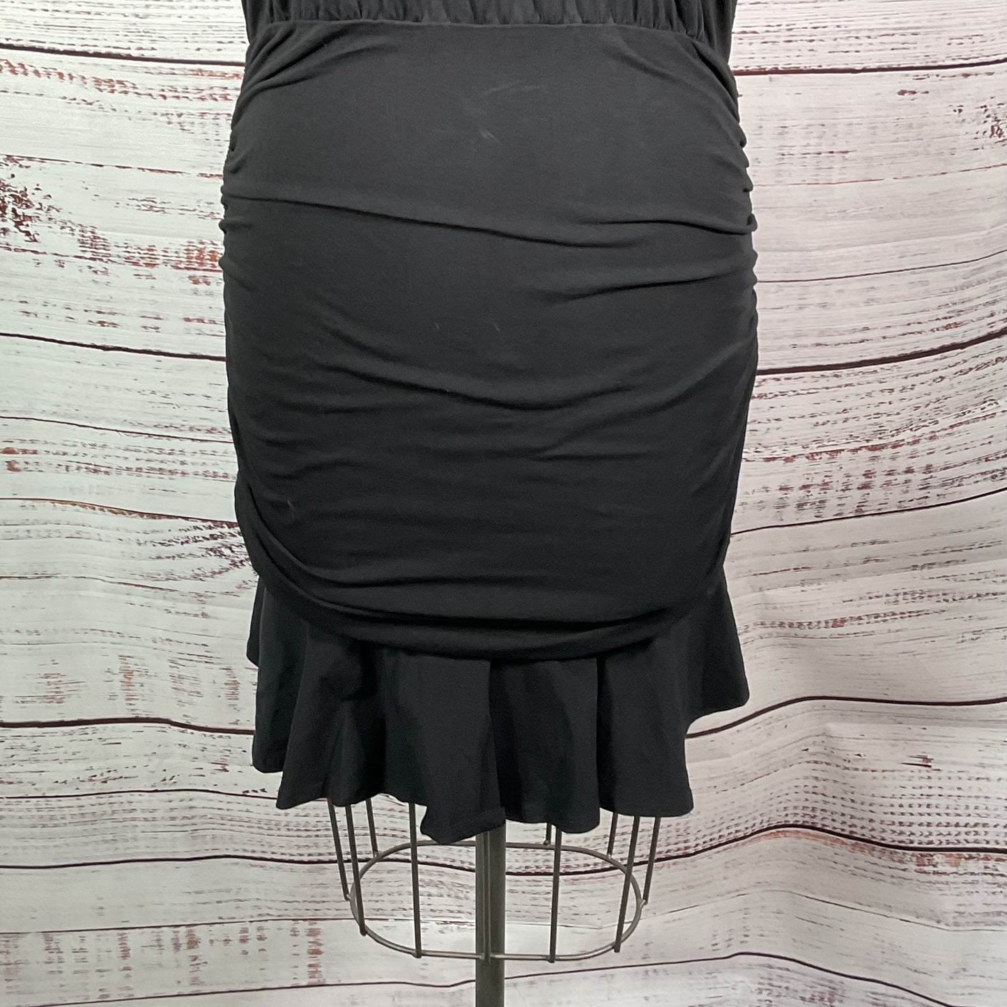 NWT VERONICA BEARD Jeans Lisette Women's Short Flutter Sleeves Ruched Dress SZ 4