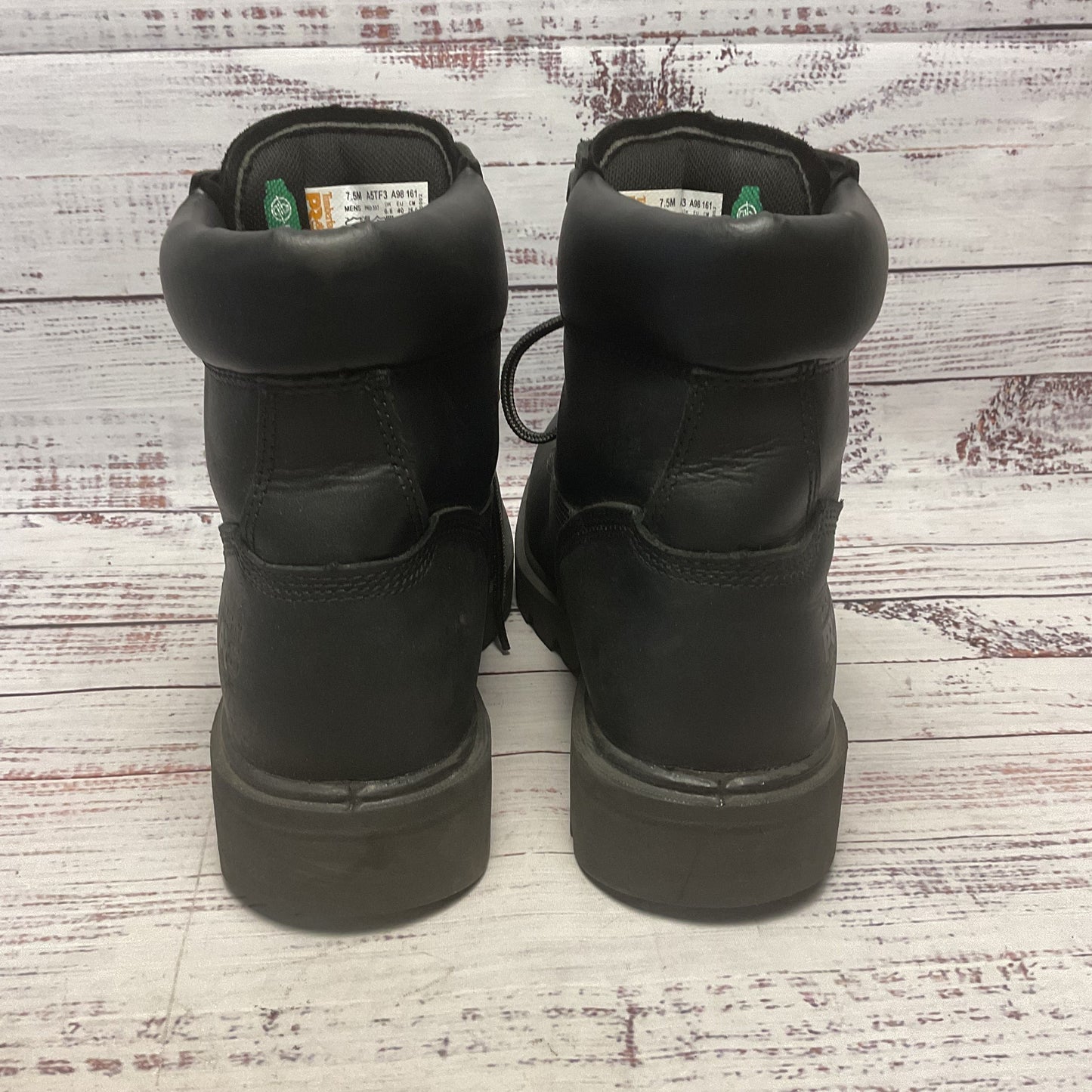 Timberland PRO Sawhorse 6 Black Composite Safety Toe Boot Men 7.5