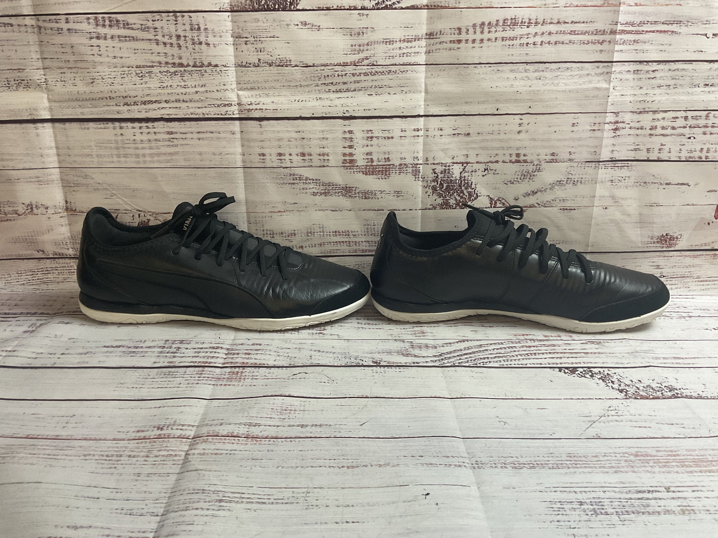 Puma King Pro IT Black Sneaker Athletic Shoe Men 12.5