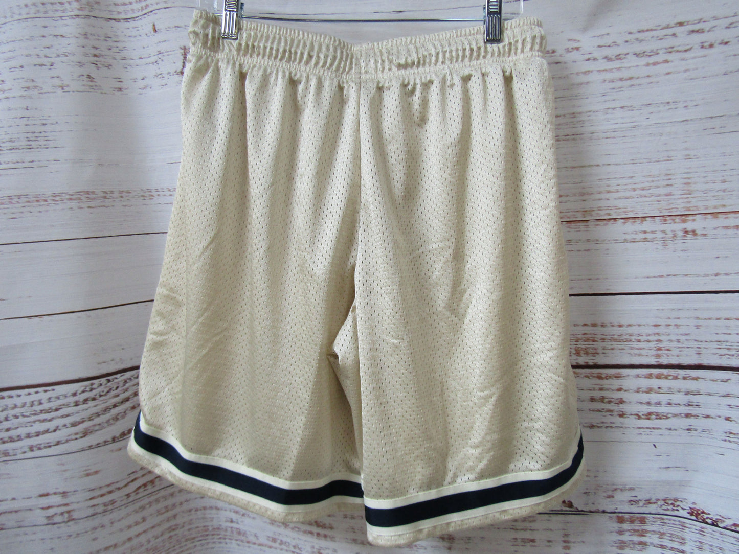 New Balance x Rich Paul Men's Beige Basketball Shorts Size L