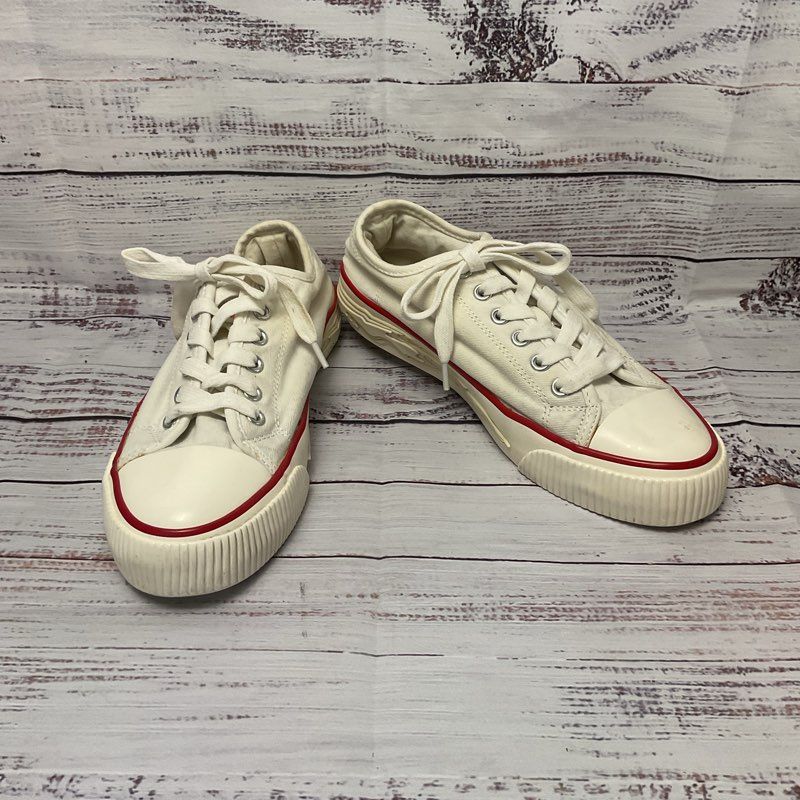 Sandro Anouk White Sneaker Shoe Women Size 7US 5.5UK