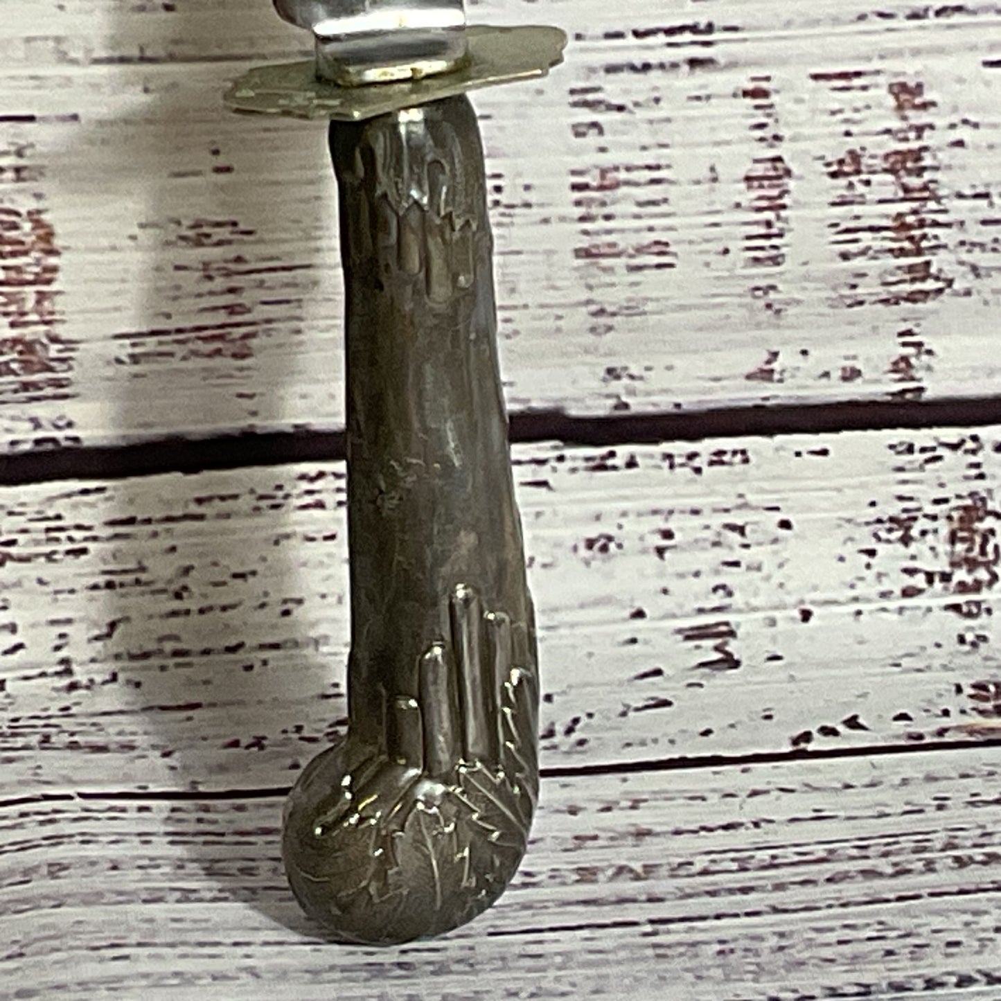 VTG. AMBASSADOR Cutlery Mfg. Sterling Silver Steak Knife- 10"