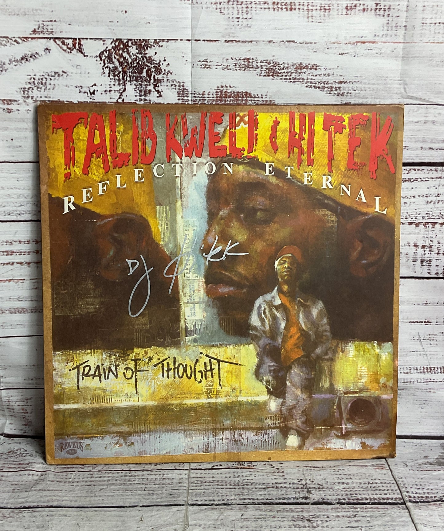 Talib Kweli & Hi Tek Reflection Eternal: Train of Thought Signed Vinyl