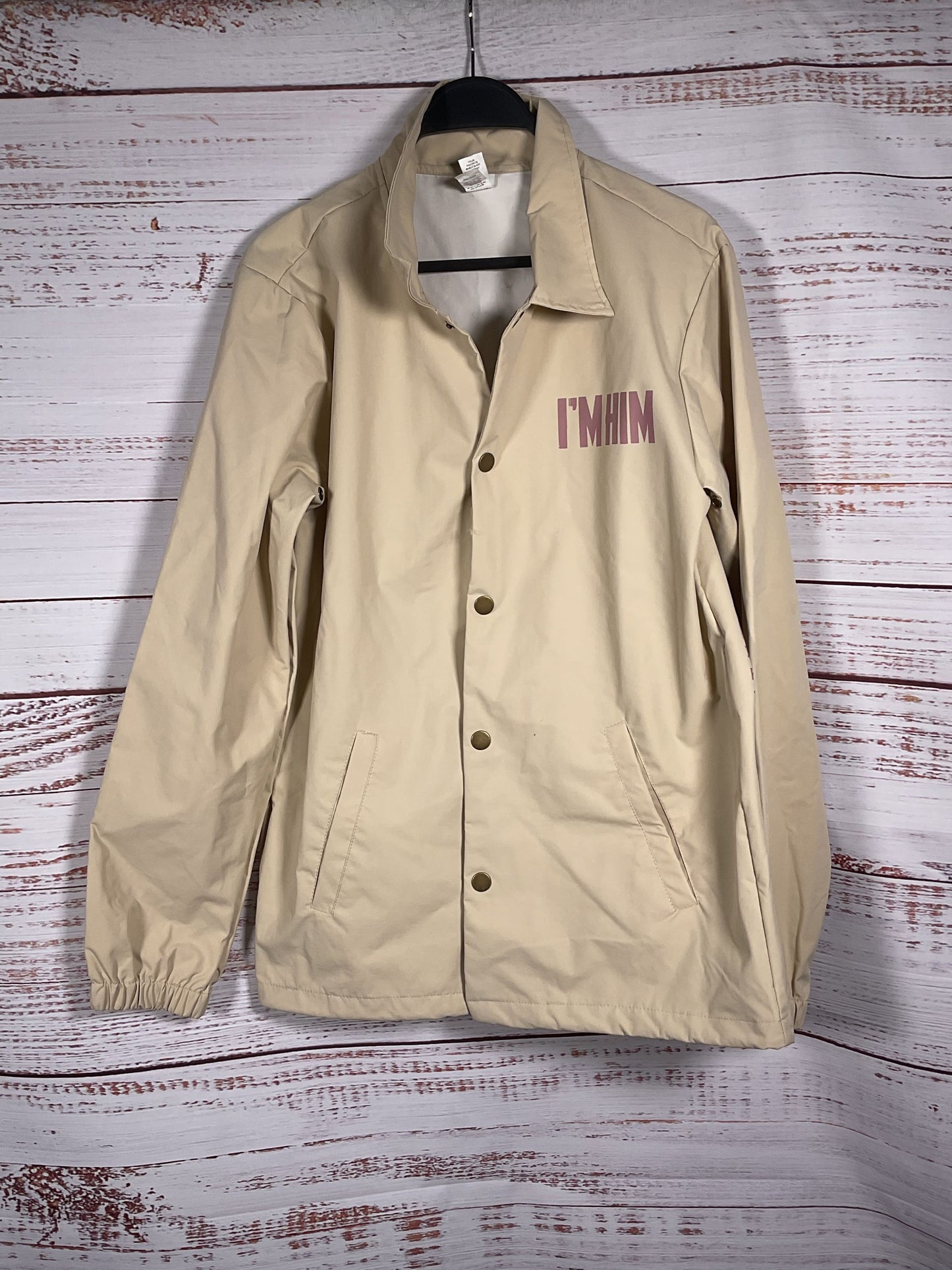 Kevin Gates Beige I'm Him Light Tour Jacket - Size S