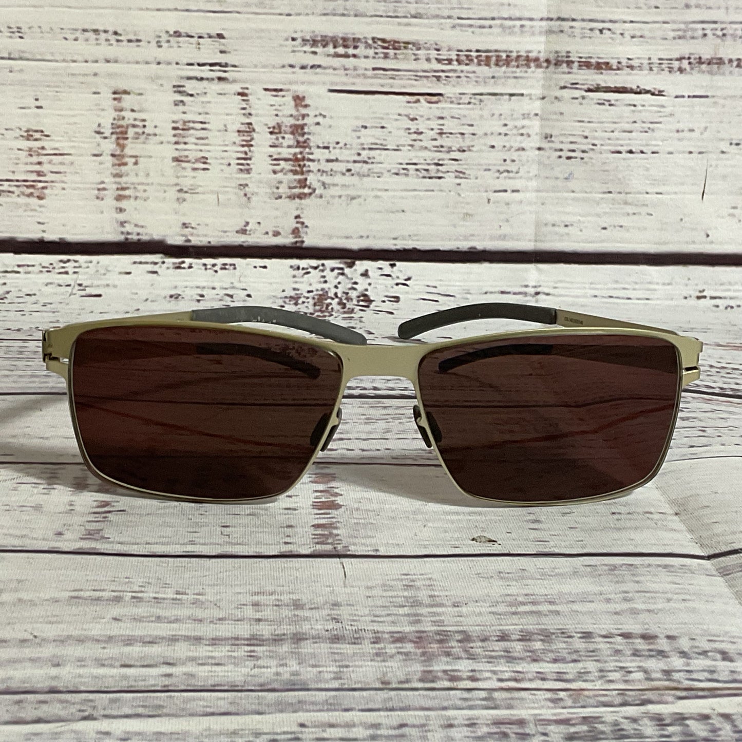 MYITA No 1 Sun Pierce Gold Unisex Eyeglasses 57[ ]14 140 (FRAMES ONLY)