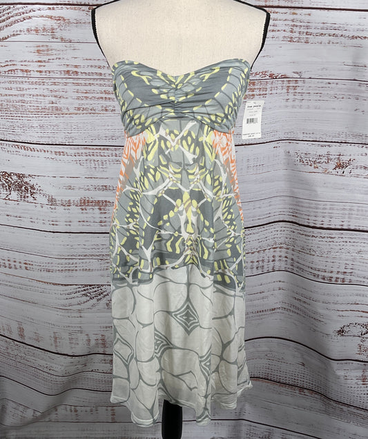 Free People Sleeveless Butterfly Pattern Dress M