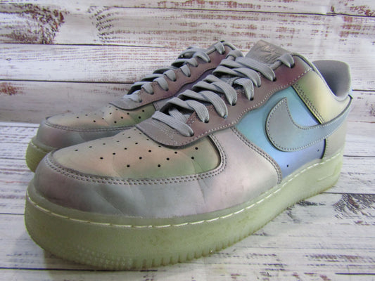 Nike Air Force 1 '07 LV8 Men's Iridescent Low Top Sneakers Size 12 718152-019