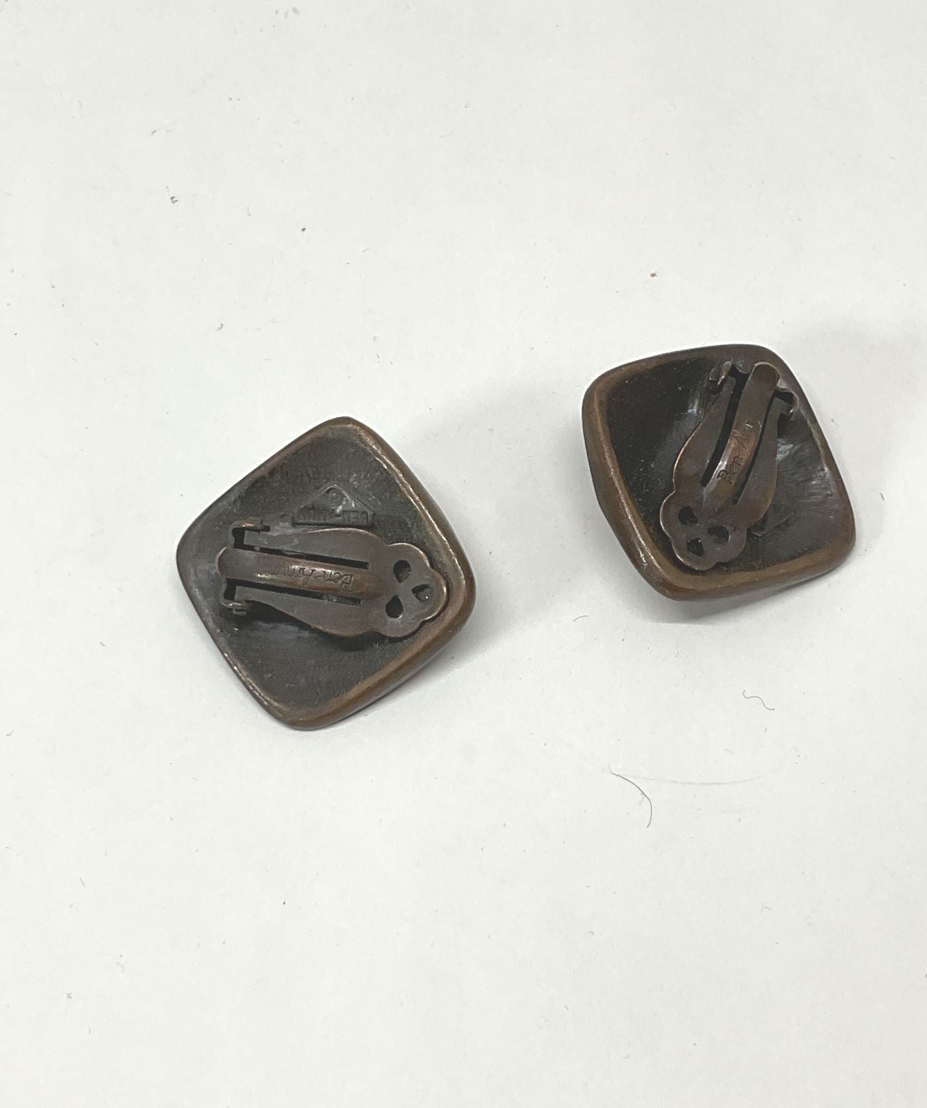 Ben Amun Metal Vintage Clip On Earrings