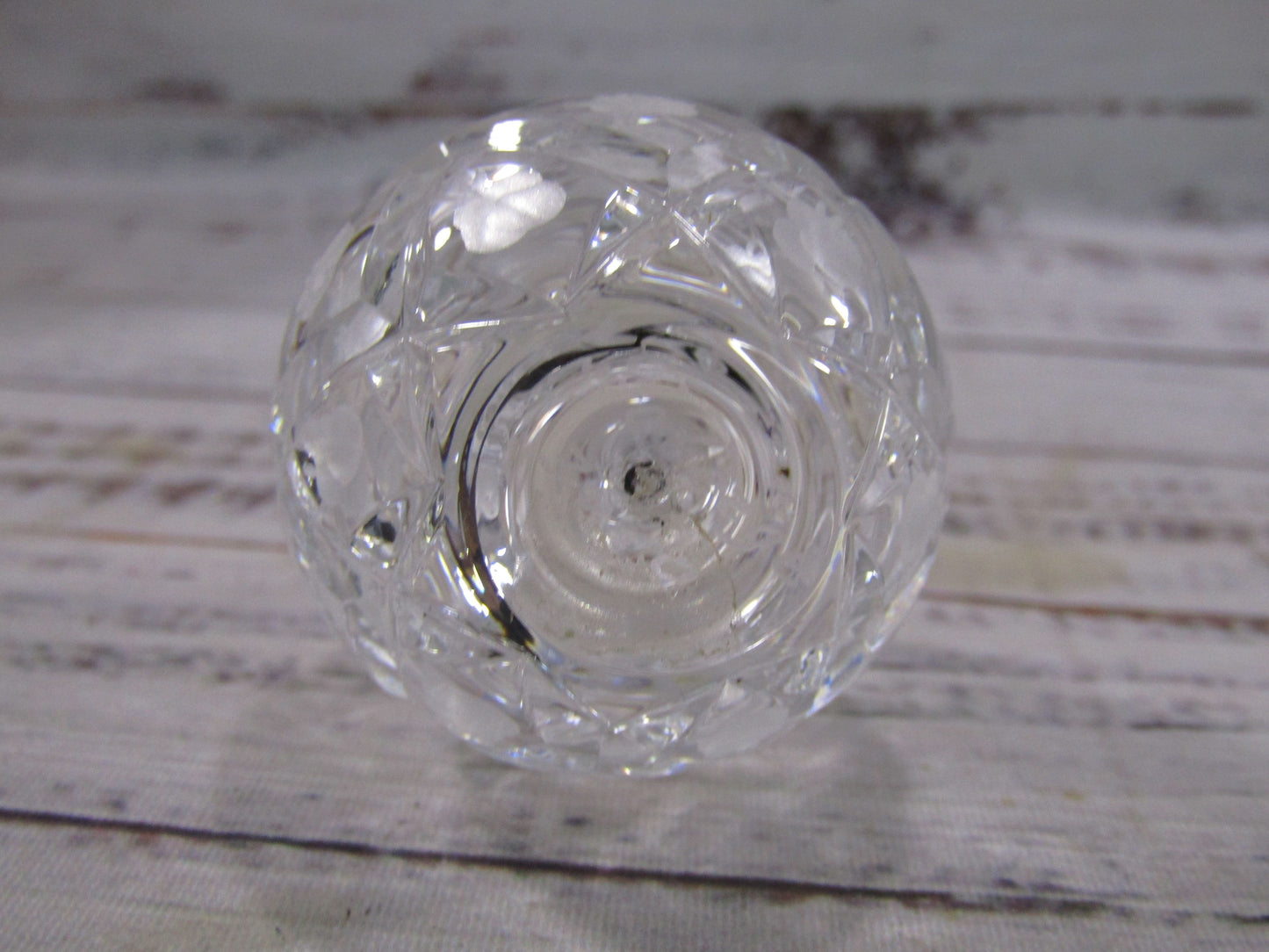 Faberge Rose Trellis Crystal Egg Figurine