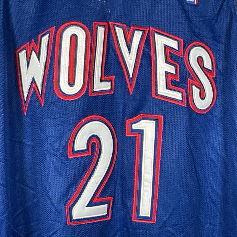 NWT MITCHELL & NESS Hardwood Classics GARNET #21 Jersey- SZ 56