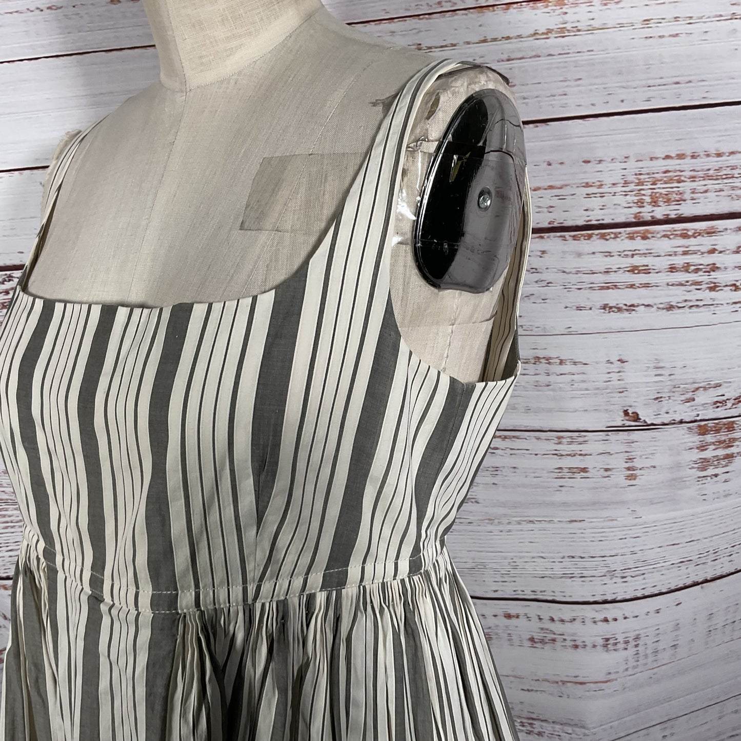 NWT REBECCA TAYLOR Women's Empire Striped Tank Dress- SZ 10