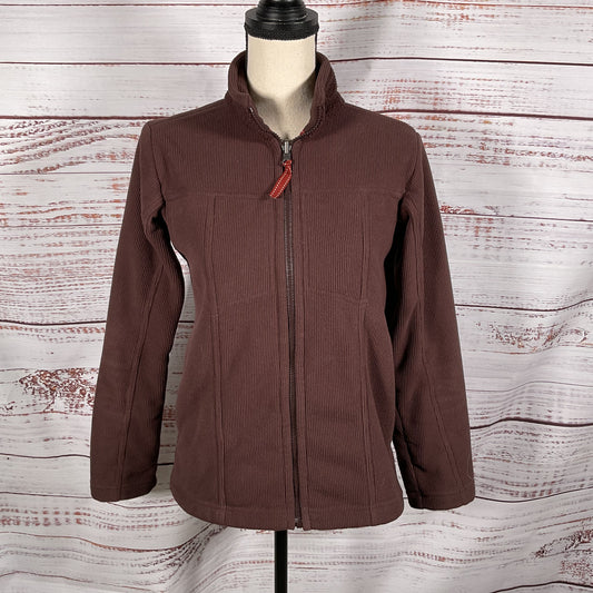 PATAGONIA Women's Brown Zip Up Fleece Jacket- SZ XS