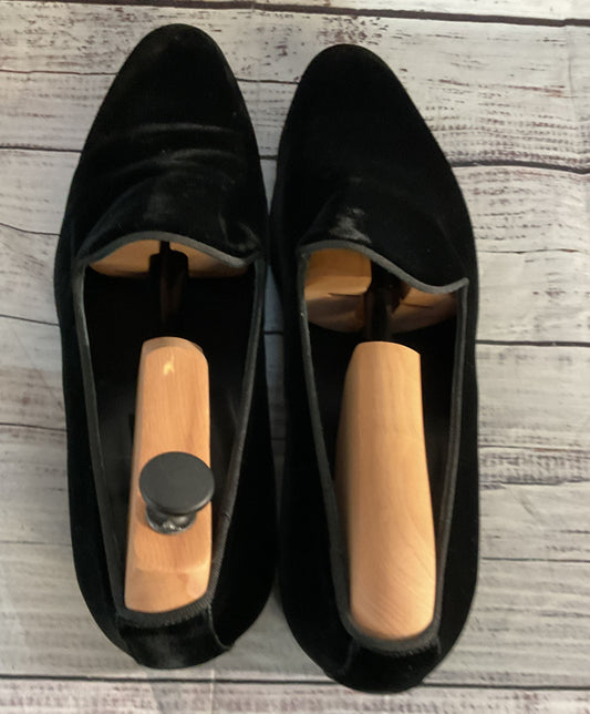 To Boot New York Adam Derrick Bolton Velvet Slip On Loafers Black 9.5