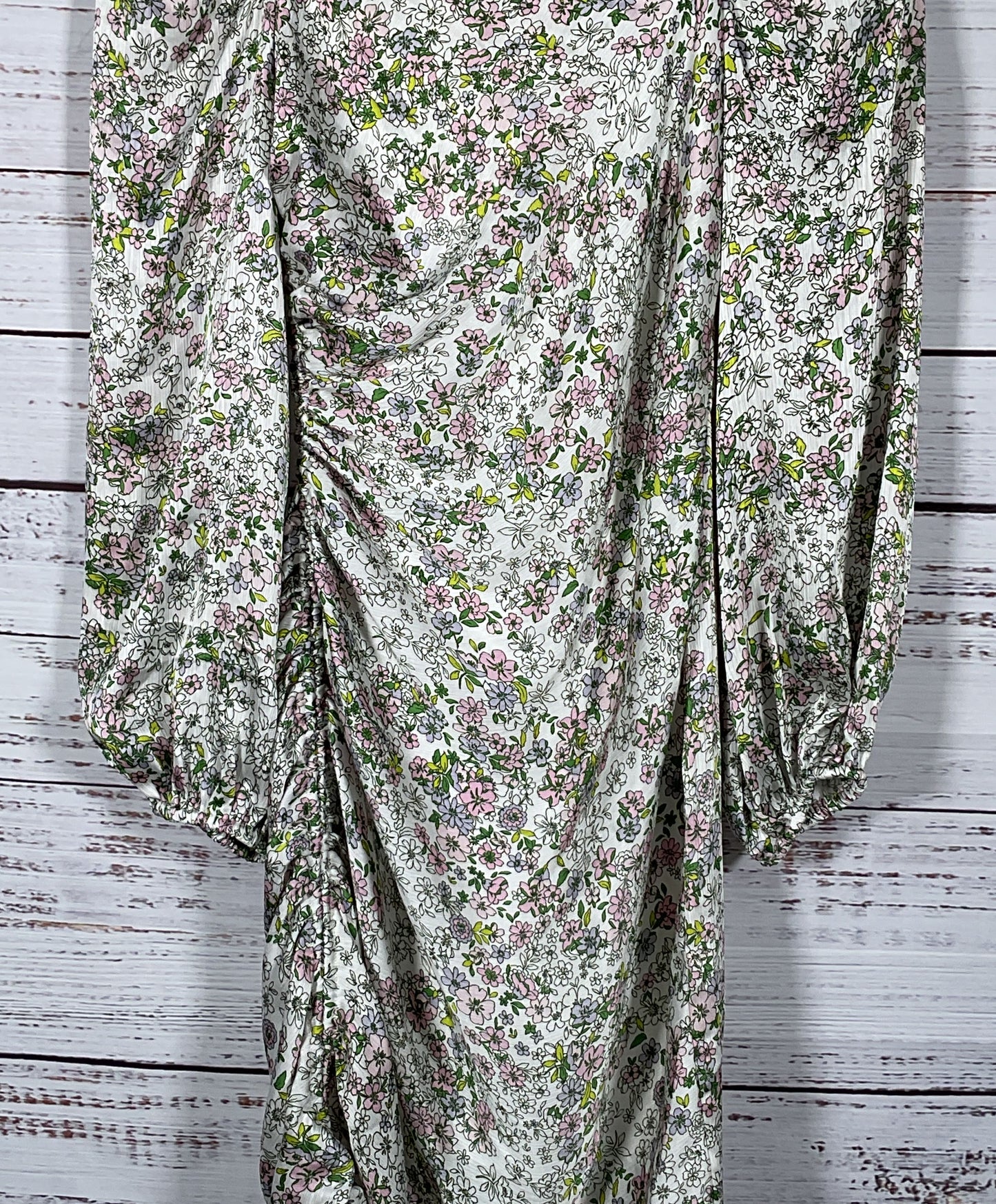 BCBG Generation Floral Print Mini Dress Geranium 0