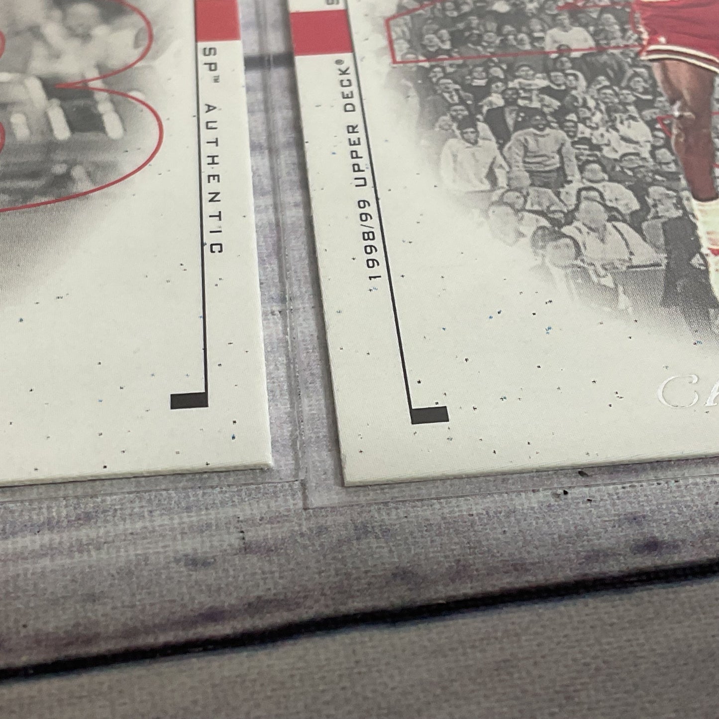 1999 Upper Deck SP Authentic MICHAEL JORDAN Basketball #'s 1,2,9 Cards