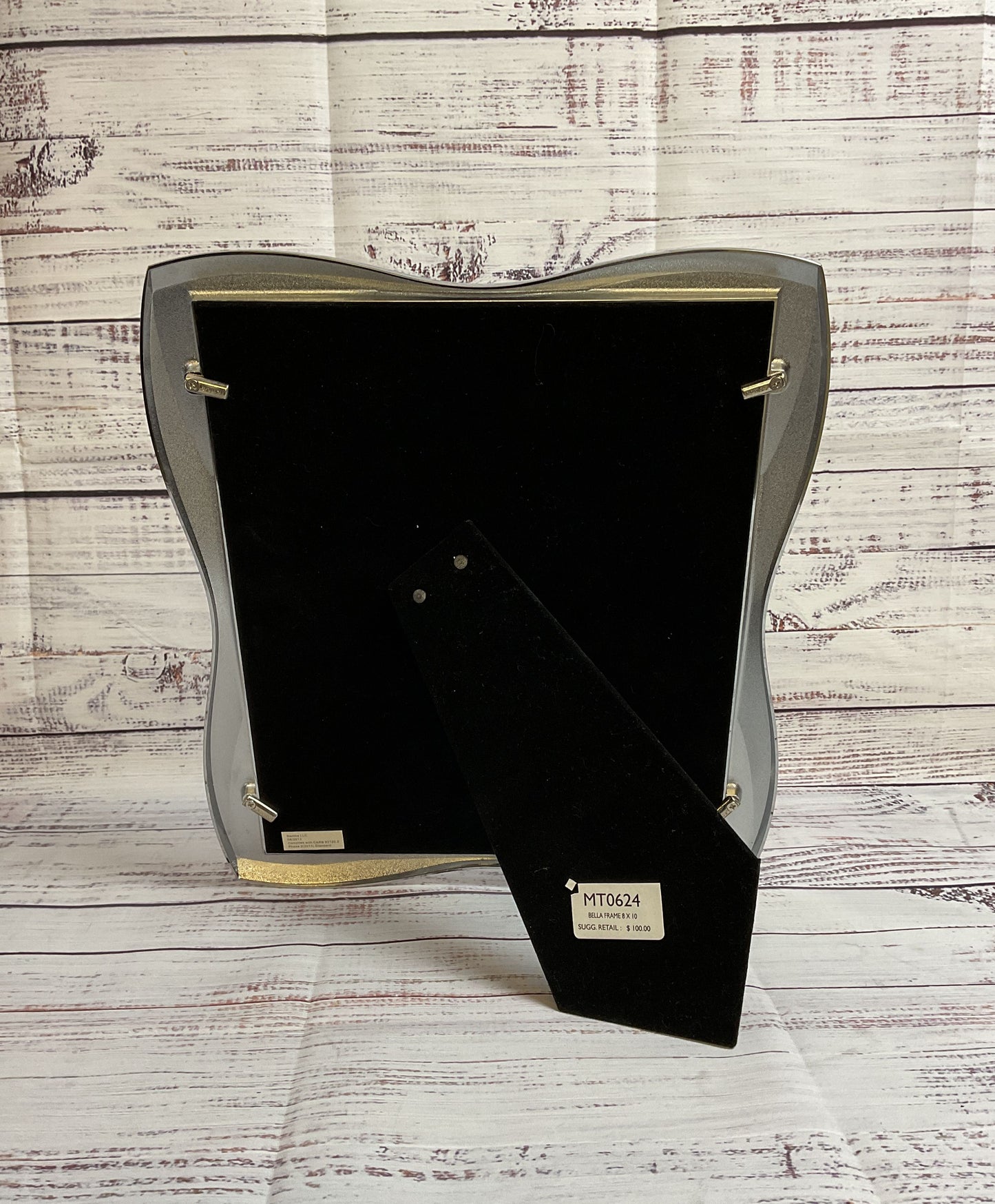 Beautiful Nambe Llc Silver Bella Photo Frame 8" X 10"