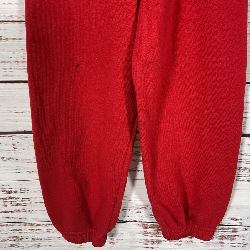 Aviator Nation Red Rainbow Heart Children's Sweatpants - Size 4