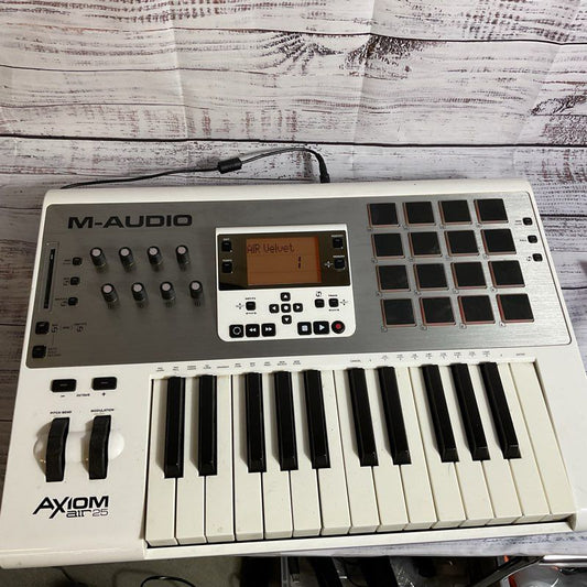 M-AUDIO Axiom Air 25 Key MIDI Controller (NO POWER CORD)