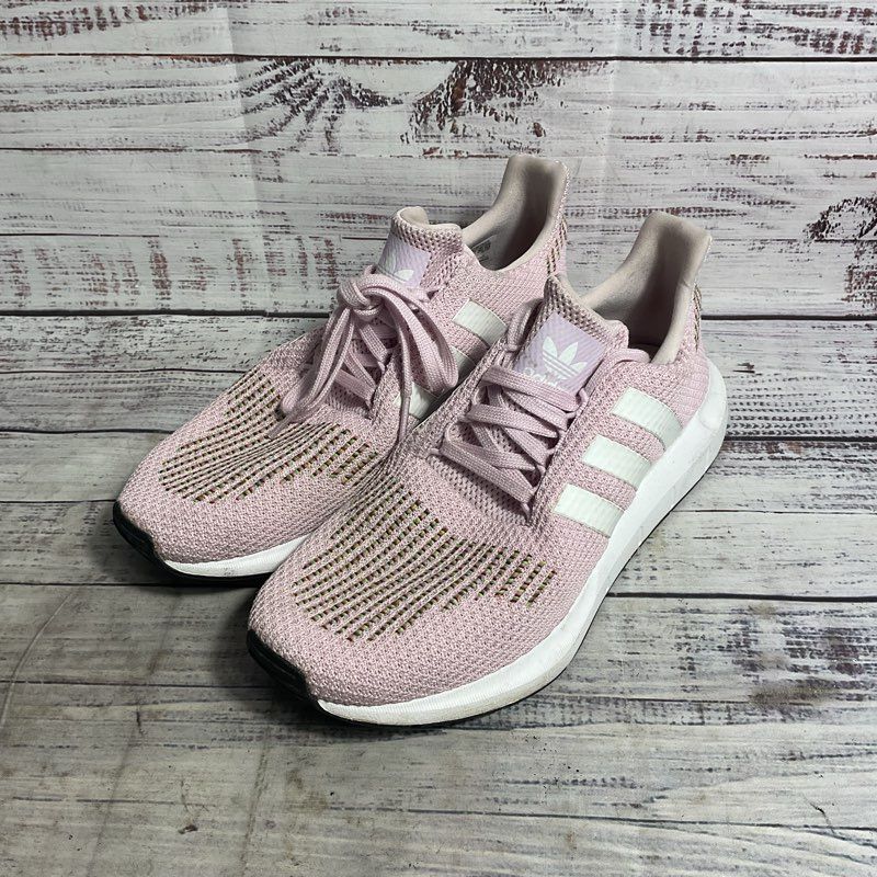 Adidas Swift Run Aero Pink Athletic Sneaker Women's Size 9.5 US