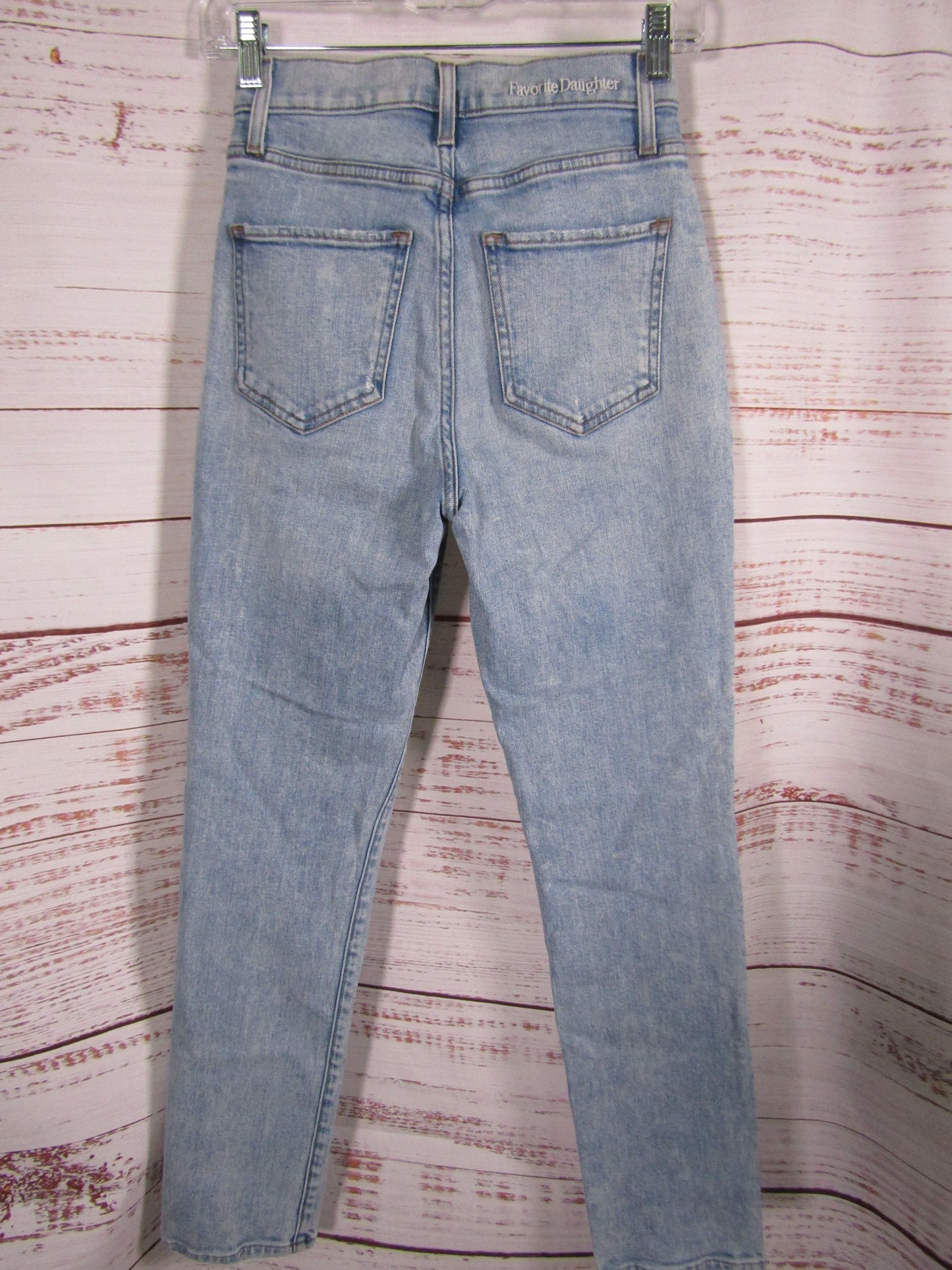 Favorite Daughter Women's Distressed Blue Denim Jeans Size 24
