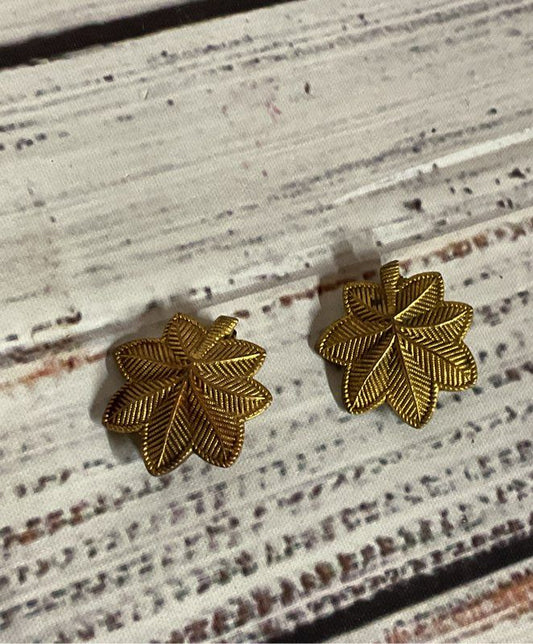 BB&B Bronze Vintage US Army 2 Brooch