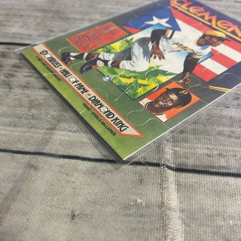1987 Donruss Roberto Clemente Leaf Baseball Puzzle Card Ungraded GREAT CONDITION