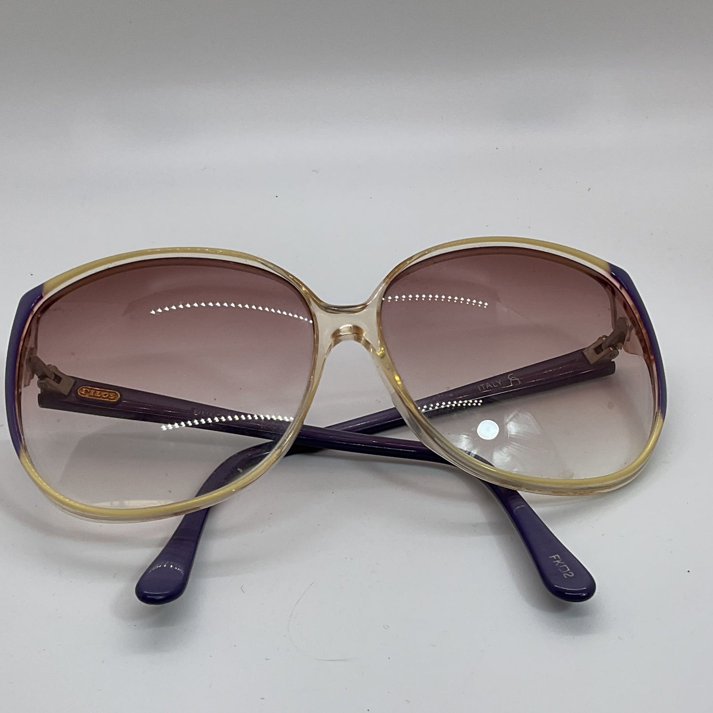 VTG. FILOS #3897 Oversized Gradient Lens Women's Sunglasses