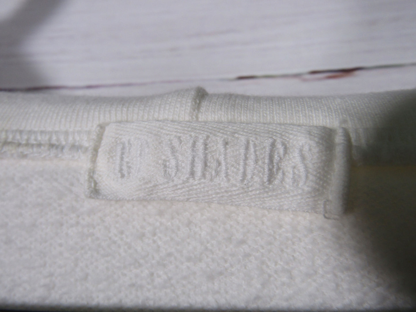 CP Shades Women's White Pullover Hoodie Sweater Size XS Made in The U.S.A.