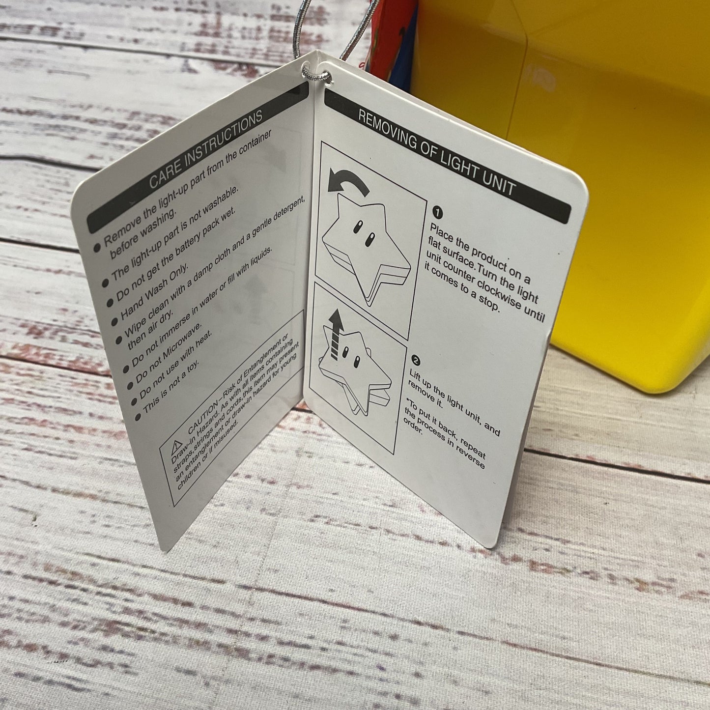 Universal Studios Super Nintendo World Mario Light Up Star Popcorn Bucket