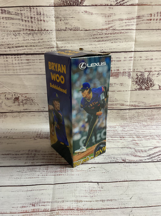 Bryan Woo Mariners Bobblehead In Box