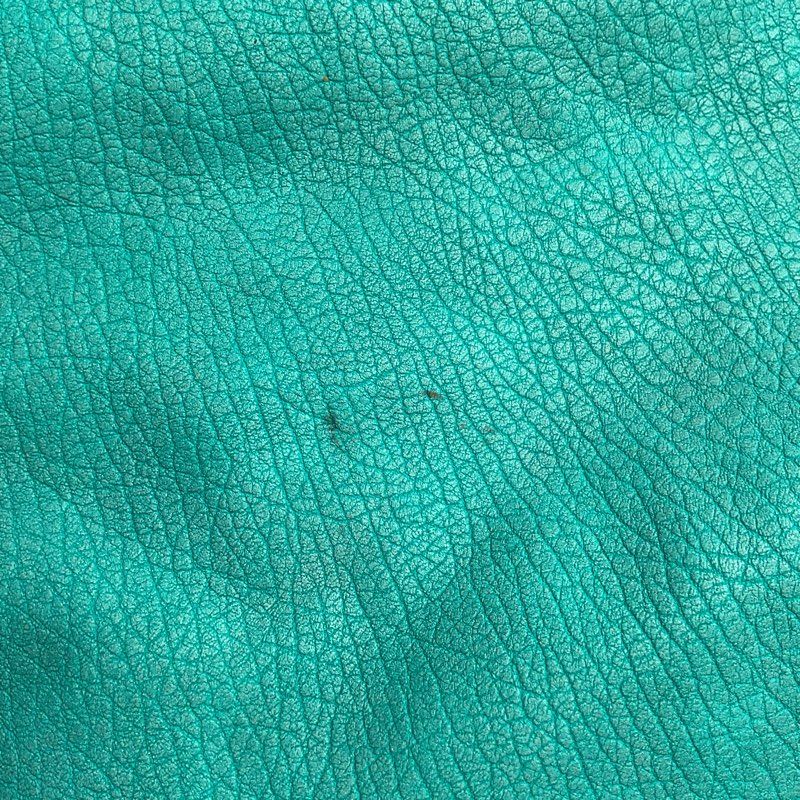 NWT Free People Blue/Green Vegan Leather Reversible ToteBag Purse