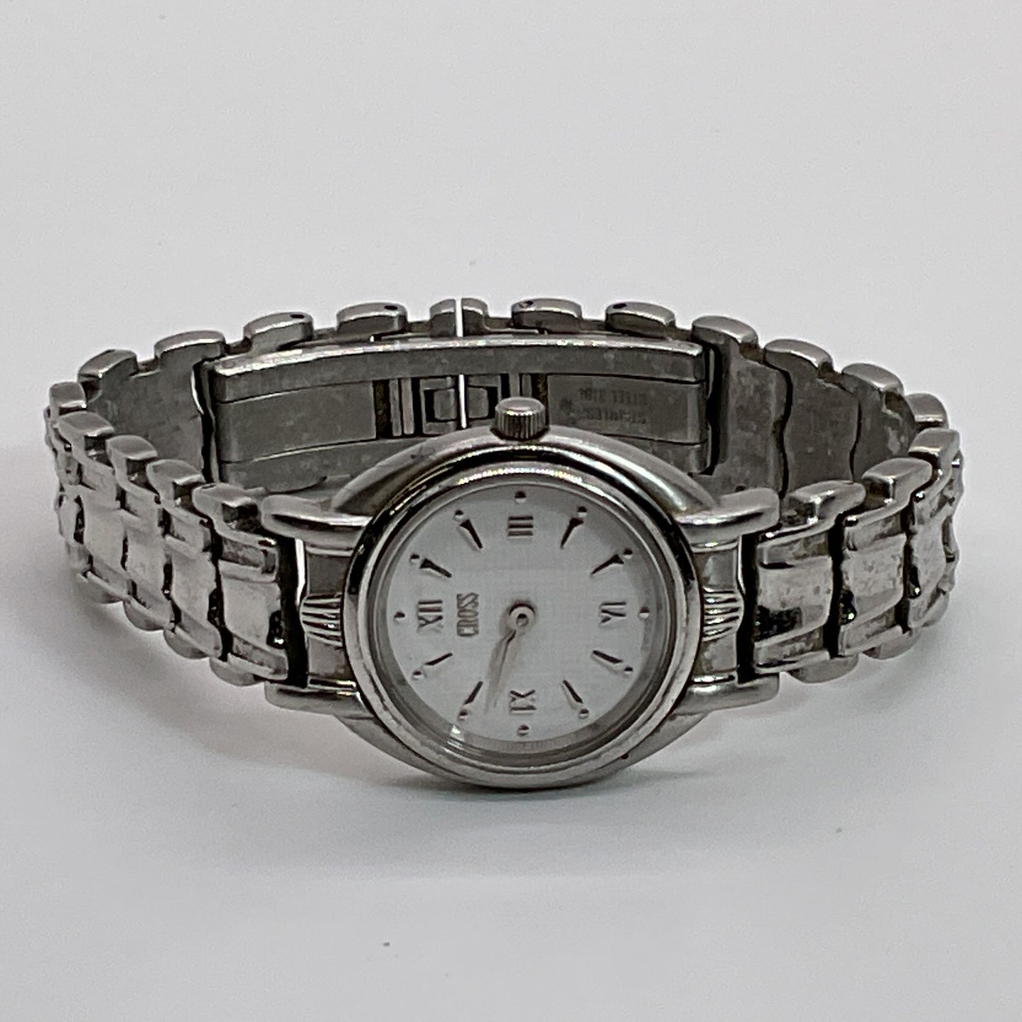 CROSS LW10A Women's Silver Tone Stainless Steel Watch- 5.75"