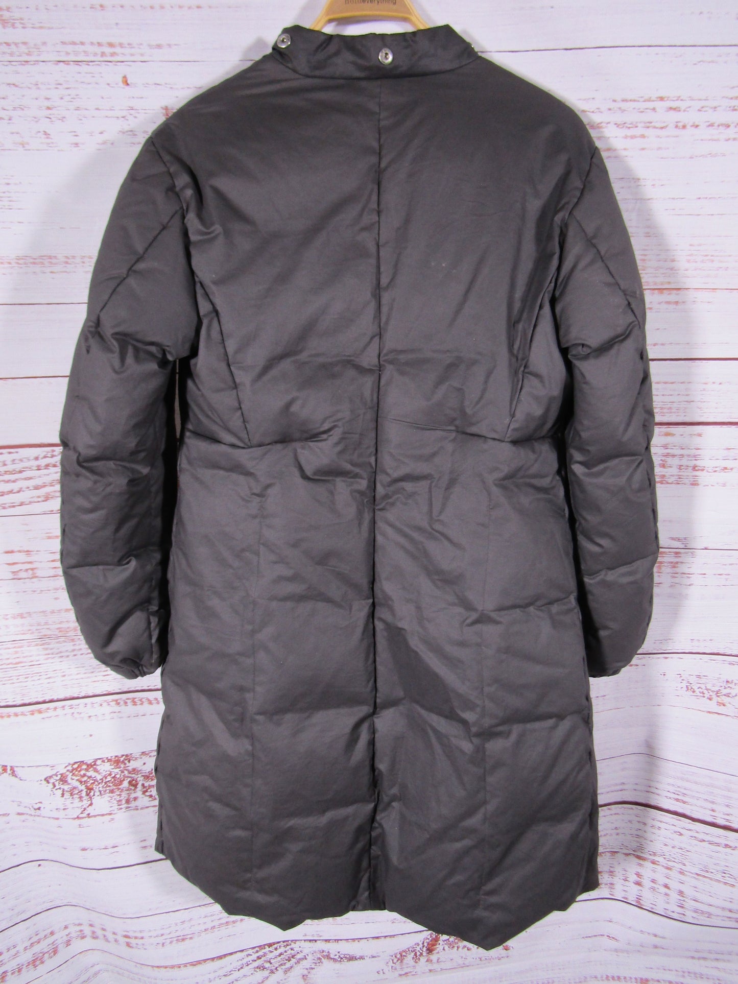 Vintage Diesel Intrinsic Vitality Oversized Gray Duck Down Removable Scarf Coat