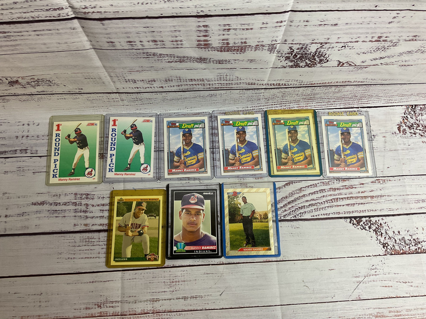Draft, 1st Draft, Bowman MANNY RAMIREZ MLB Baseball Cards