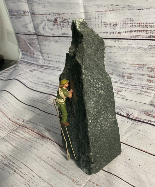 Diamond Sawn Slate Yewdale Lakeland Stone Crafts Rock Climber Decorative Piece