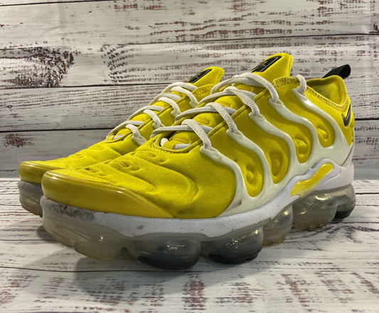 Nike Air VaporMax Plus Women's Speed Yellow Low Top Sneakers Size 8.5 CU4907-700