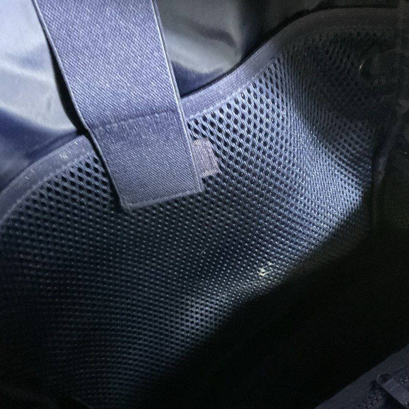 DAGNE DOVER Navy Blue Neoprene Backpack (Defects)