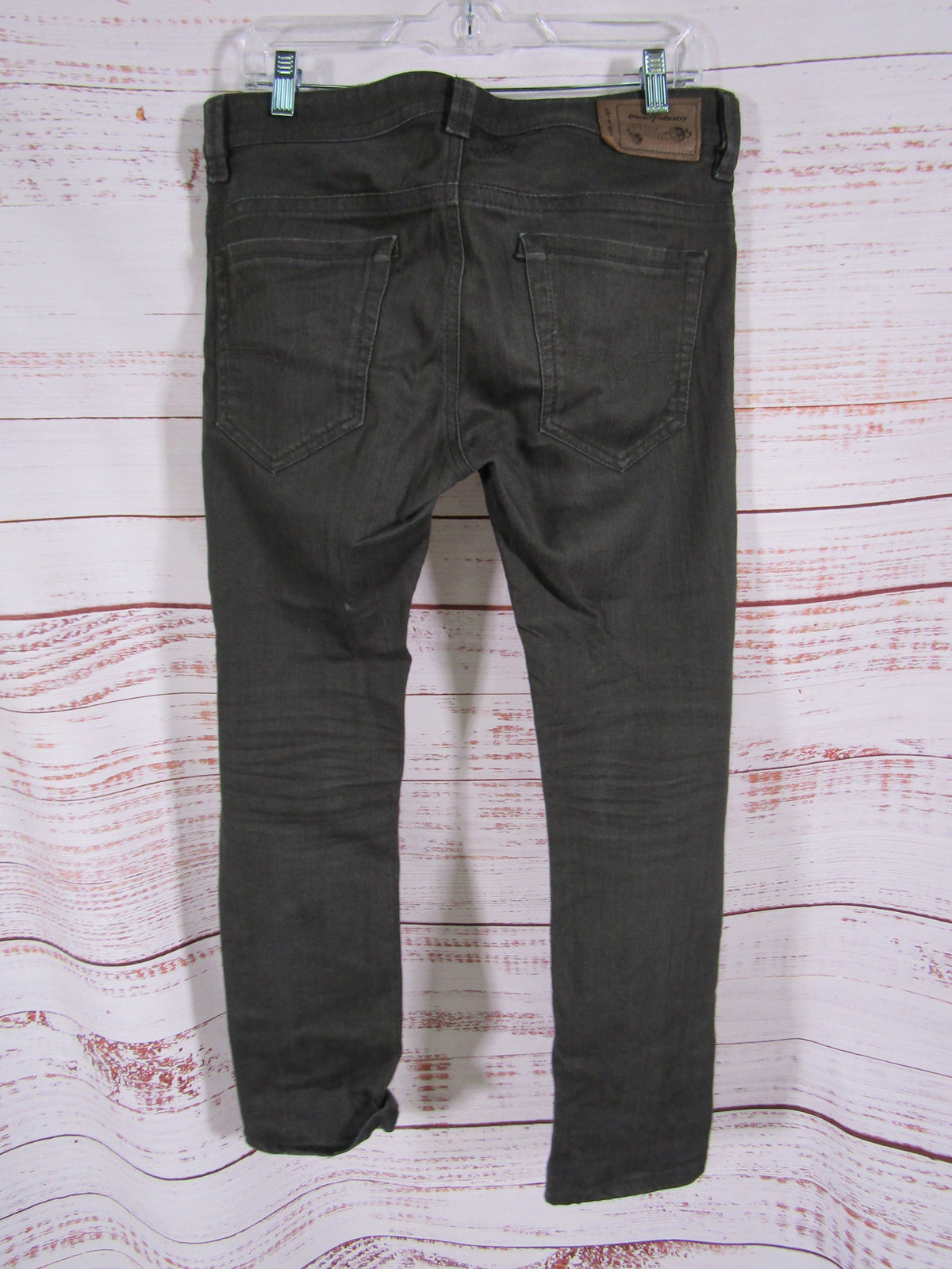 Diesel Thavar Men's Gray Denim Slim Jeans Size 31