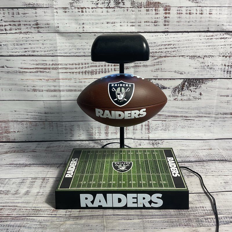 Pegasus X NFL Vegas Raiders Hover Football Floating Magnetic Bluetooth Speaker