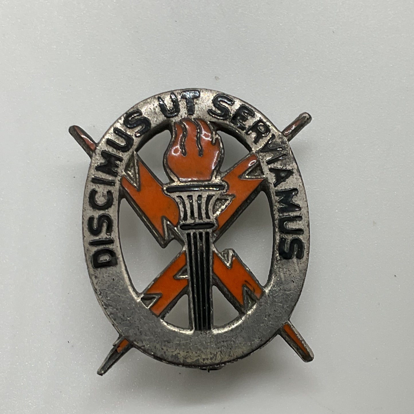 VTG. Sterling WWII Era US Army DI Signal Corps Replacement Center Meyer New York