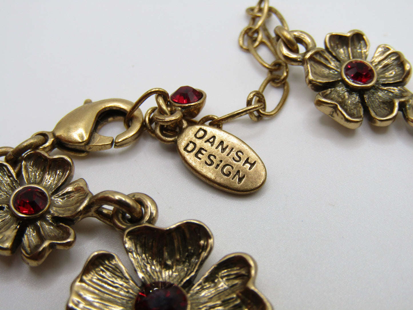 Pilgrim Danish Design Poppy Necklace & Bracelet Set
