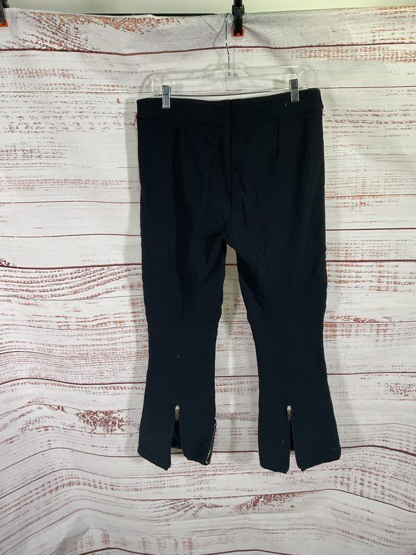 VTG Descente Ski Pants Padded Men's 38R Made In Japan Black Retro Flare Leg