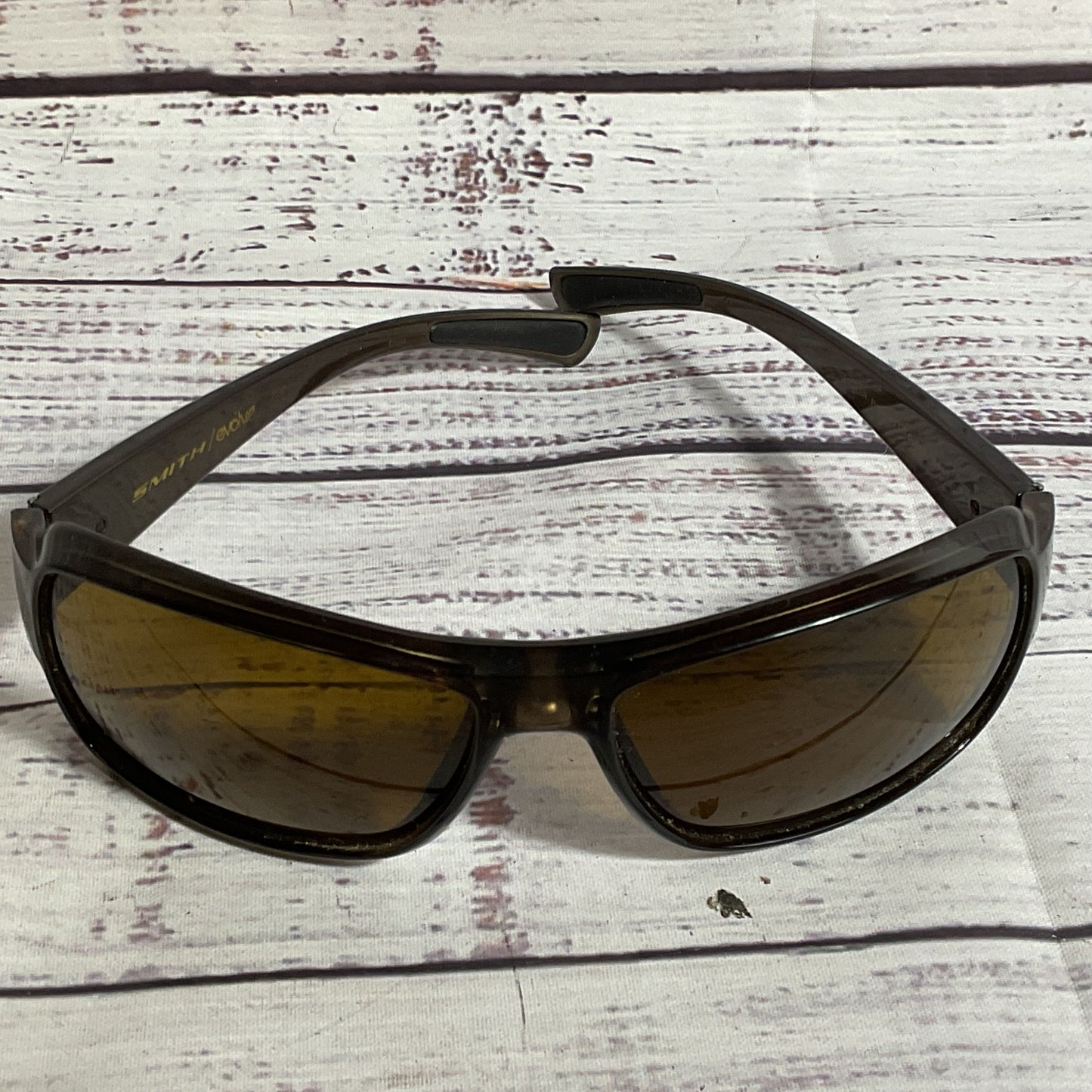 SMITH EVOLVE Optics Men's Brown Sunglasses (FRAMES ONLY)