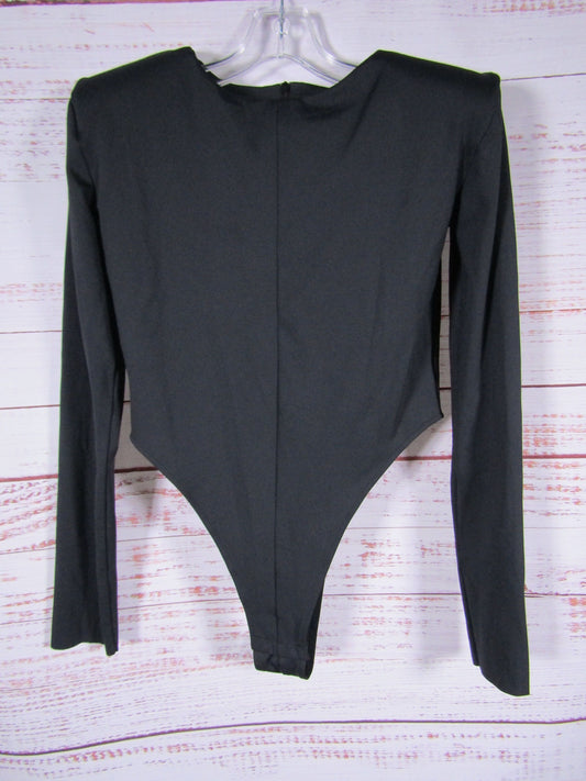 Salt Murphy Andre Men's Black Long Sleeve Bodysuit Size M