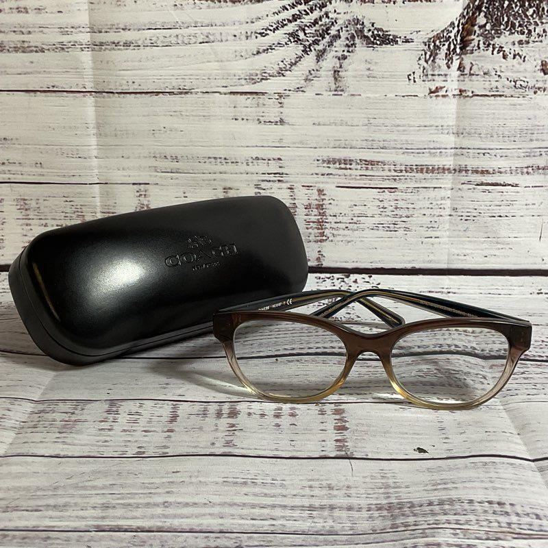 COACH HB-6187 Women's Brown Gradient Eyeglasses- 52[ ]18 140 (FRAMES ONLY)