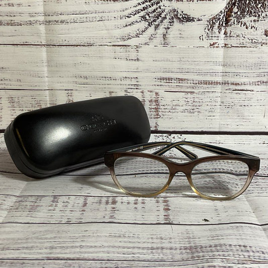 COACH HB-6187 Women's Brown Gradient Eyeglasses- 52[ ]18 140 (FRAMES ONLY)